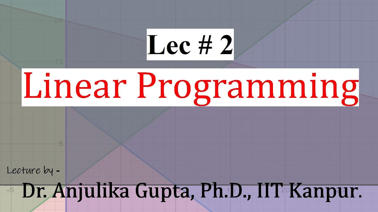 #02 | Manufacturing Problem | Linear Programming | Graphical Method ...