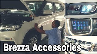 Maruti Suzuki Brezza Accessories!