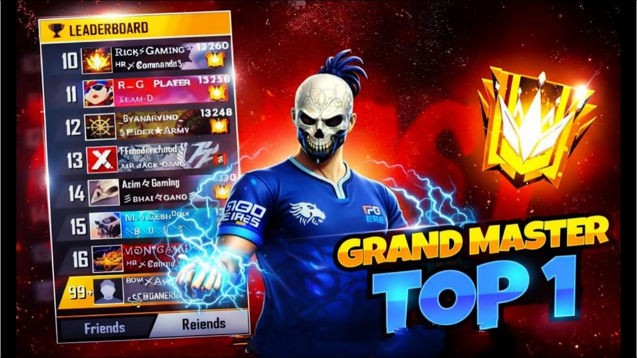 NEW SEASON RANK pushing grandmaster top 1 - YouTube