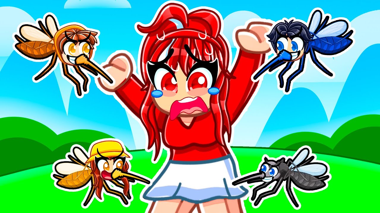 4 Mosquitos vs 1 BULLY GIRLFRIEND...