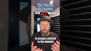 The Secret Of Psalms In Hebrew - Mizmor Or A Song