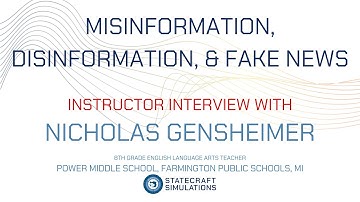 Misinformation, Disinformation, & Fake News