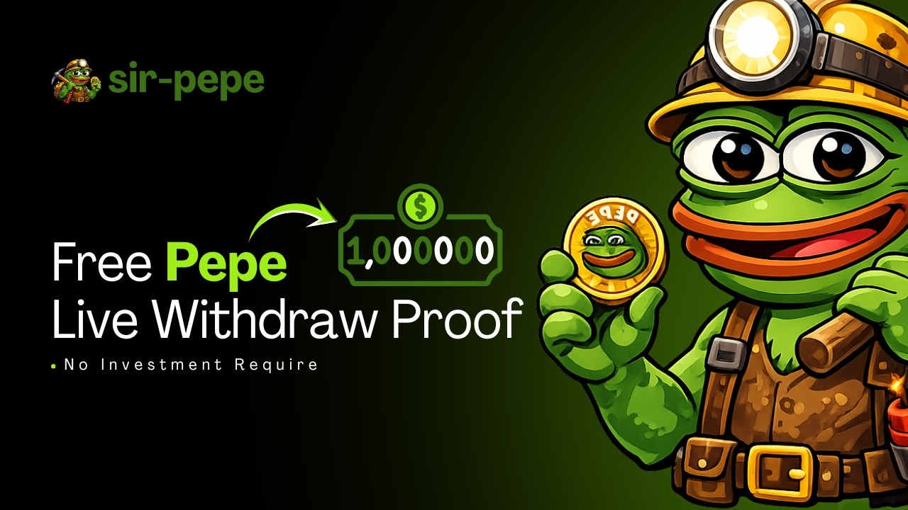Free PEPE Coin Mining Site Review | FaucetPay Withdrawal Proof | No Investment