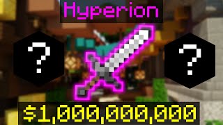 Get a BILLION COIN HYPERION In ONE WEEK With This Method... (Hypixel Skyblock)