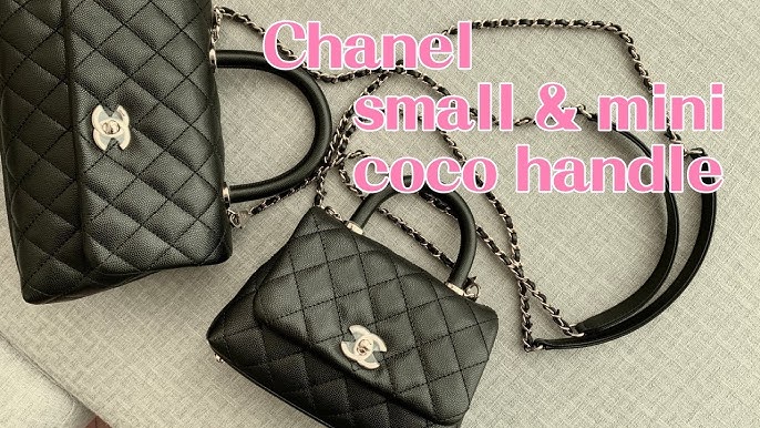 CHANEL COCO HANDLE SMALL - Modelling Shots, What Fits, Worth it & Should  You Get It? FashionablyAMY 