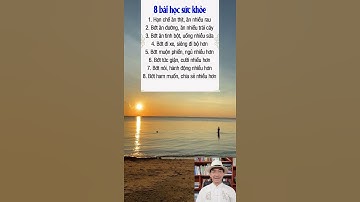8 BÀI HỌC SỨC KHOẺ, Đào Đình Cây- Nước ion kiềm #shorts