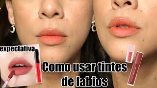 Como usar tintas de labios - Paso a Paso! diferencias, tips!