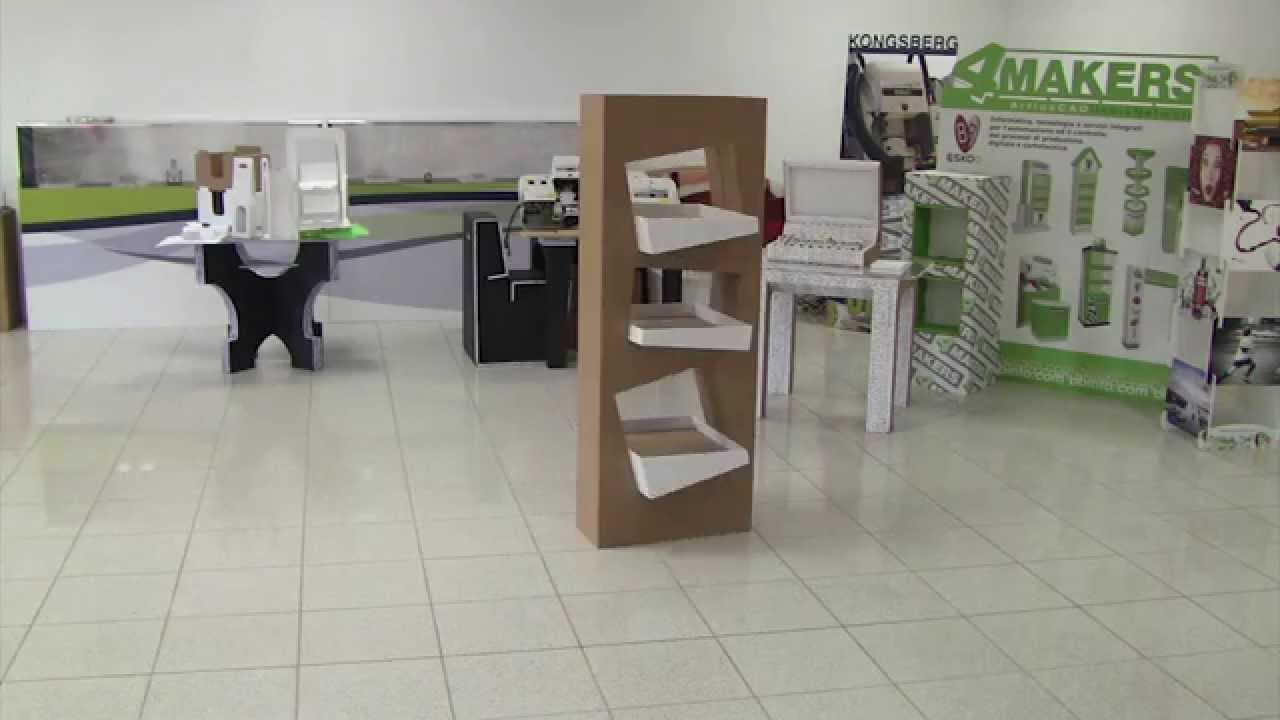 Espositore da terra a vassoi inclinati