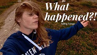 WHAT HAPPENED?! Why are we getting TOWED! SAILING TWINGA EP 21 [Exploring Camaret-sur-mer]