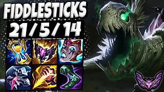 Fiddlesticks vs Lee Sin [ Jungle ] Lol Korea Master Patch 25.5 ✅