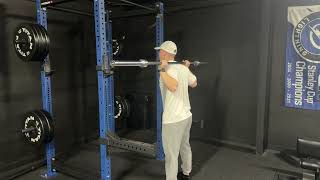 Barbell Dynamic Effort Back Squat - CoachAC