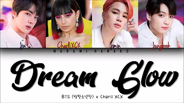 {GREEK/HAN/ROM} BTS (방탄소년단) x Charli XCX – Dream Glow (Color Coded Lyrics Gr/Rom/Han/가사)