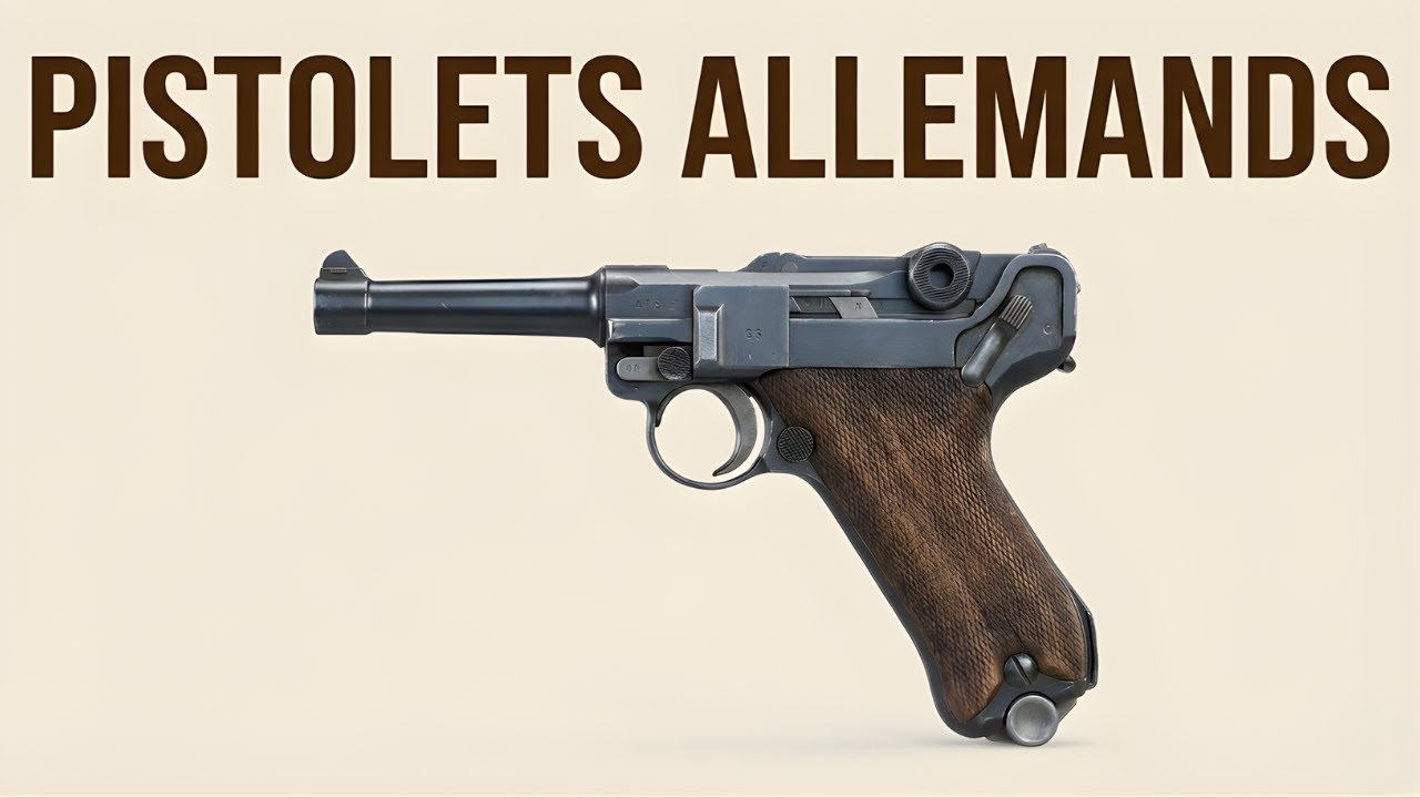 Tous les pistolets allemands utilisés pendant la Seconde Guerre mondiale
