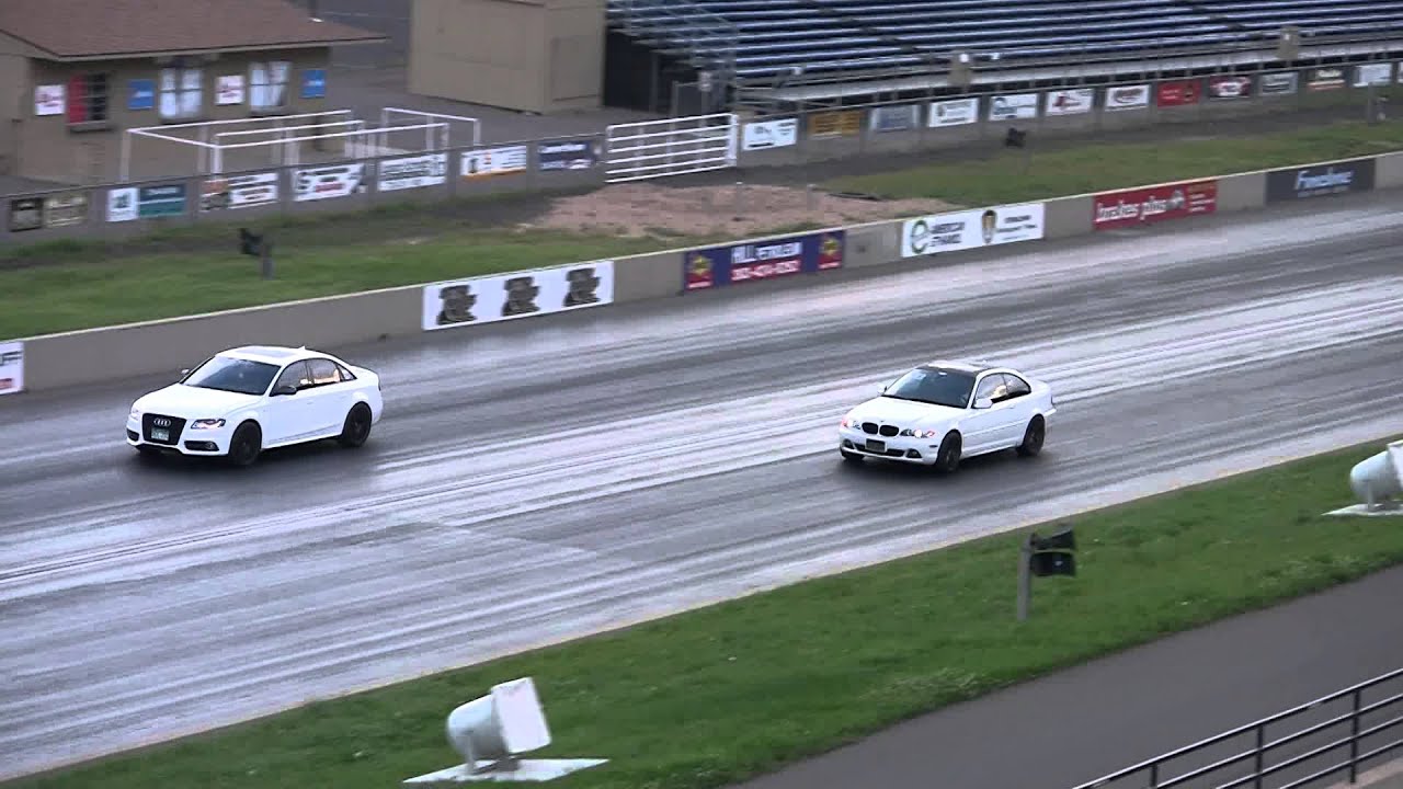 B8 Audi s4 vs M3 BMW - YouTube