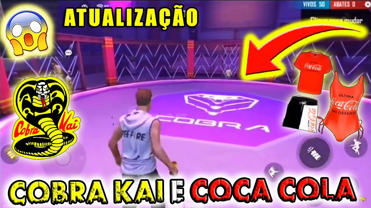 300 DIAMANTES POR 1 REAL! COMO PEGAR!!! 😱 NOVA ATUALIZAÇÃO NOS AIRDROP E  COBRA KAI! 