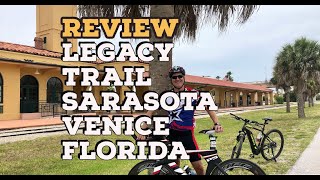 The Legacy Trail Between Sarasota and Venice Florida is a Great Place to Bike, Skate, Walk or Run!