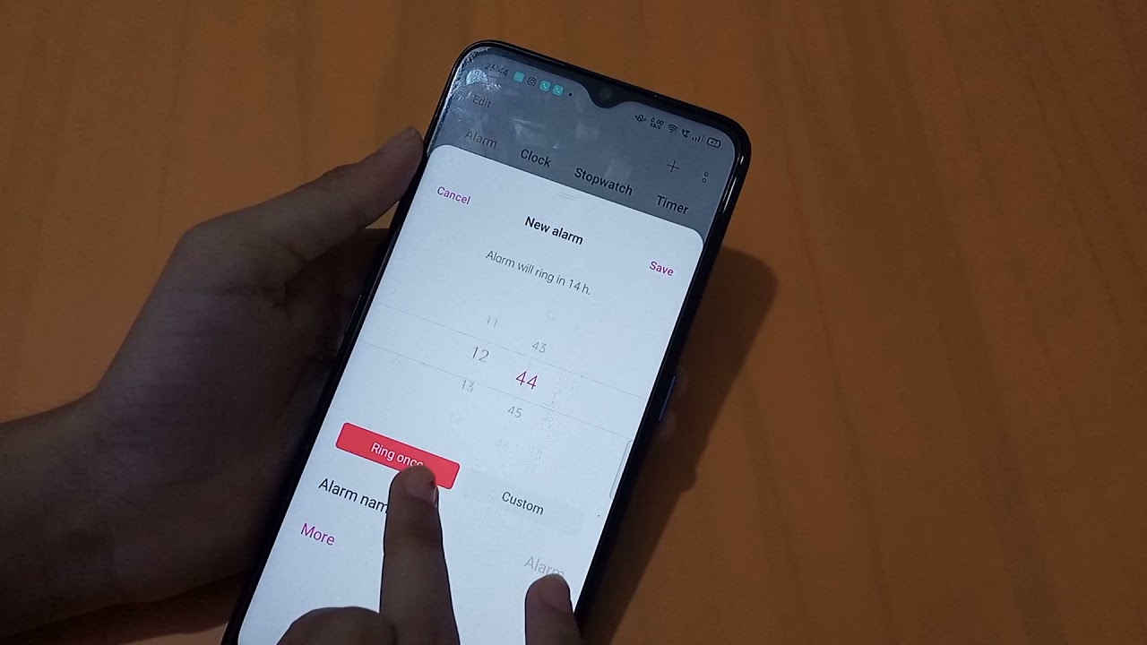 oppo A15 alarm settings how to set alarm alarm setting alarm