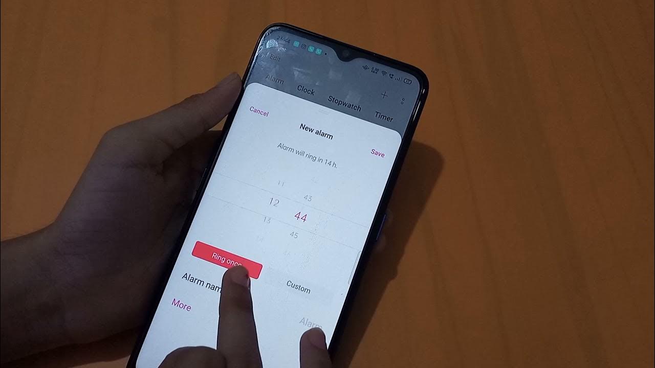 oppo A15 alarm settings how to set alarm alarm setting alarm