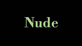 Nude meaning l meaning of nude l nude means l English vocabulary