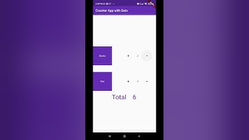 Flutter with Get X- Getx controller obs obx basic example code in description.