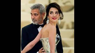 Handsome George Clooney & his beautiful wife/#shorts🦋1111