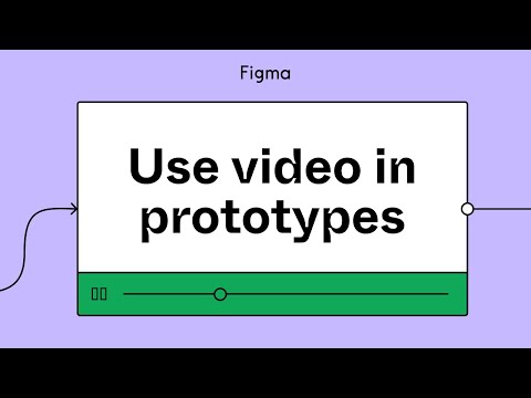 Figma tutorial: Use video in prototypes