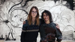 Cornell art students transform gallery into 'Cave Painting'