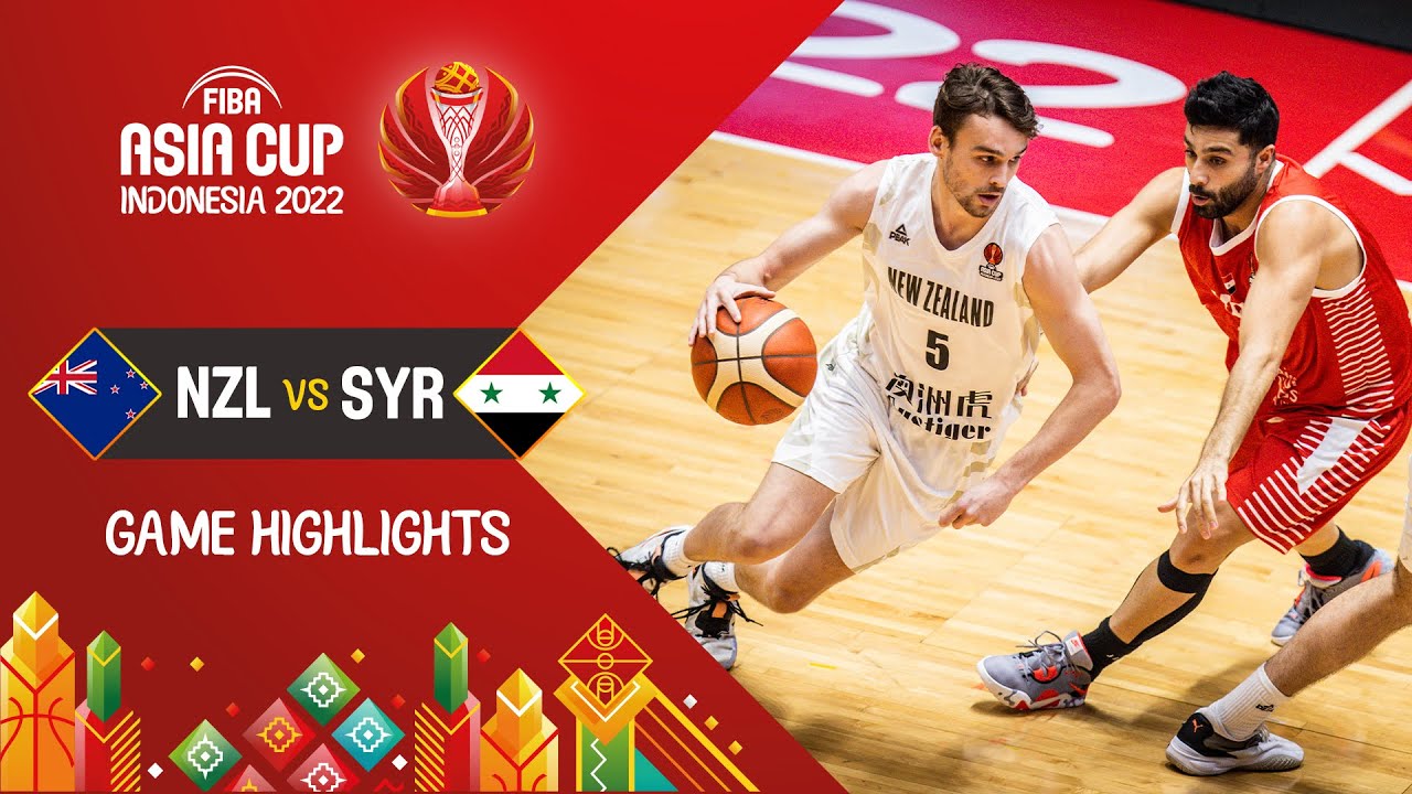 New Zealand 🇳🇿 - Syria 🇸🇾 | Basketball Highlights - #FIBAASIACUP 2022