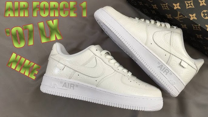 The RAREST and MOST EXPENSIVE SNEAKER I've worn! LOUIS VUITTON AIR FORCE 1  Review and Style Guide 