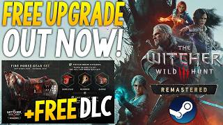HUGE WITCHER 3 REMASTERED FREE UPGRADE OUT NOW + MORE FREE WITCHER 3 CONTENT AND GET FREE PC GAMES! screenshot 2