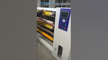 High speed bopp tape slitting machine finished testing more info welcome WhatsApp +8615837193496