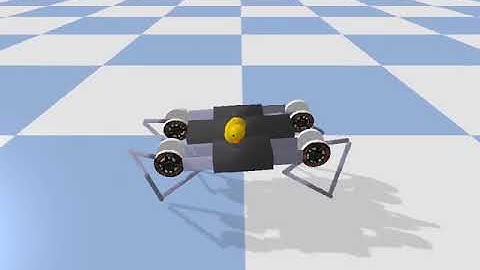 Deep Reinforcement Learning of Symbiotic Locomotion (v2)