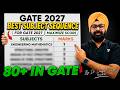 The Perfect Subject Order for GATE 2027 | 80+ Marks Strategy By Dr. Jaspal Singh (Ex-IES)