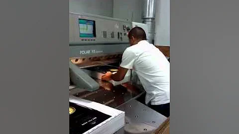 Seidl's Bindery - Polar Auto Trim Cutting System