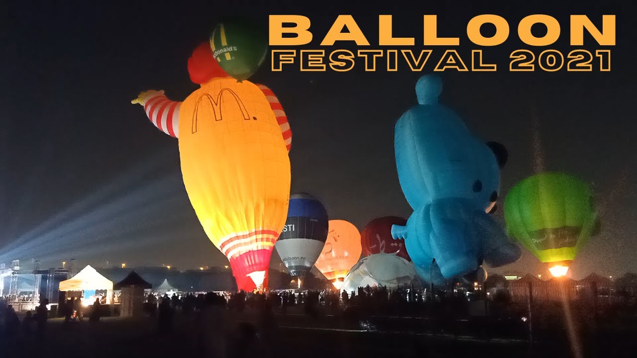 QATAR BALLOON FESTIVAL 2021 | HOT AIR BALLOON FESTIVAL | NIGHTGLOW | ASPIRE PARK