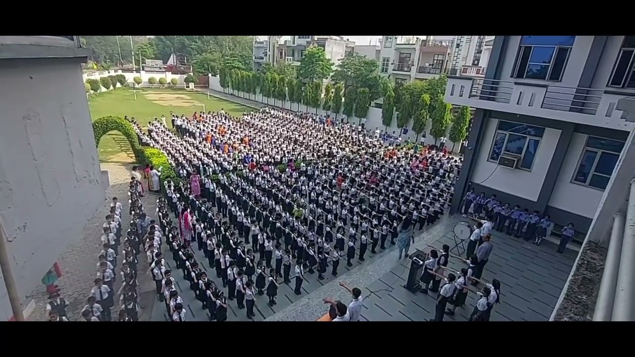Morning assembly🏫   