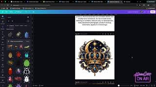 How to Create an All-Over Print Hoodie 🔥👕 | Canva + Printify AOP Tutorial (Live)