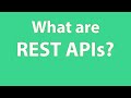 What is a REST API?