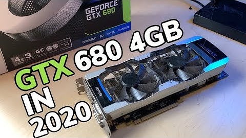 Can Nvidia’s Flagship from 2012 Still Keep Up? — Galaxy GTX 680 4GB Review