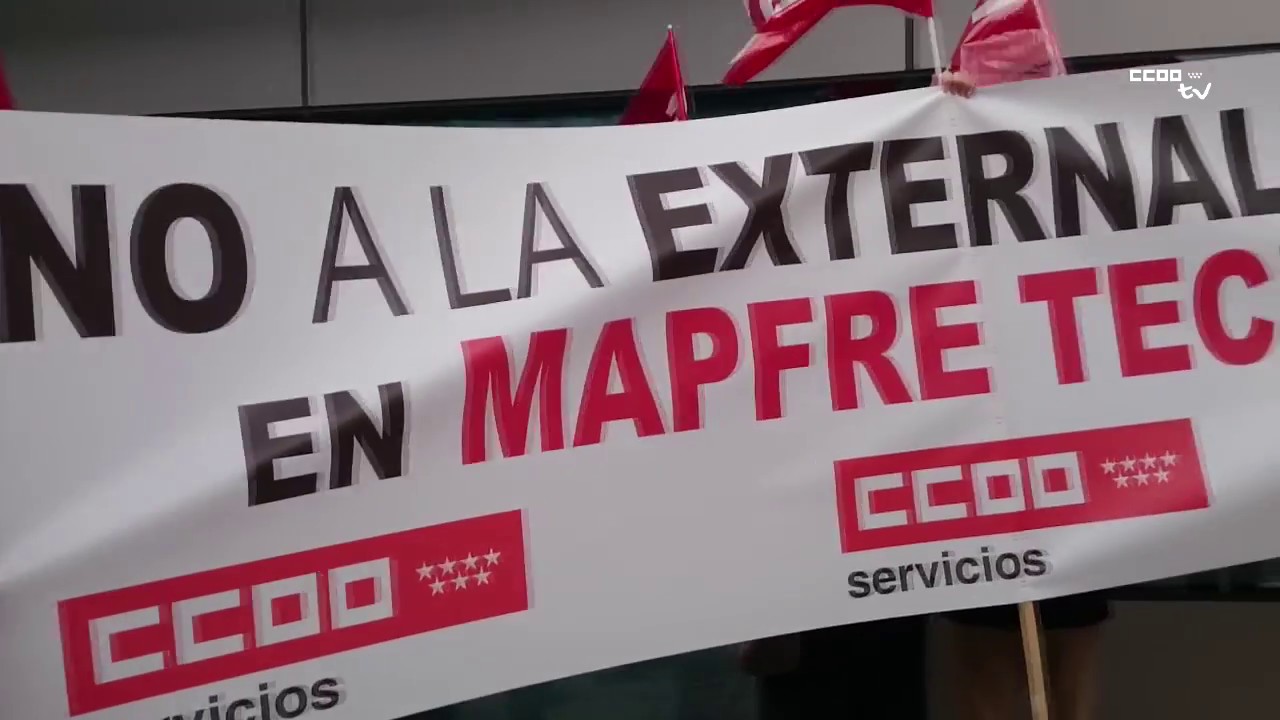 Contra la externalización de MAPFRE TECH - YouTube