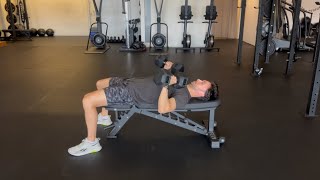 Eccentric DB Bench Press
