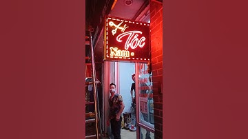 biển Led vẫy hir salon tóc. #lambienquangcao, #lambienquangcaogiare, #0976568763,