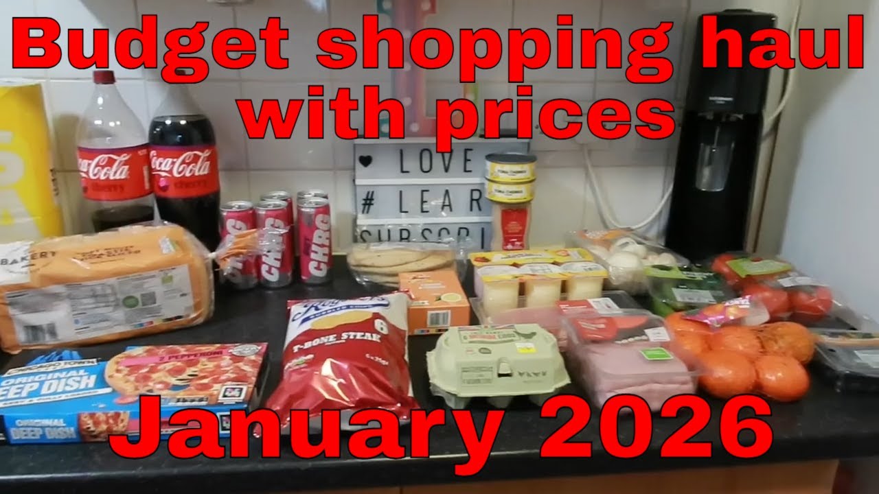 Бюджетные покупки в Asda с указанием цен