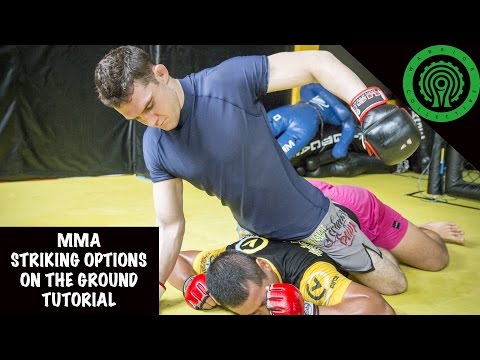 MMA Striking Options on the Ground Tutorial