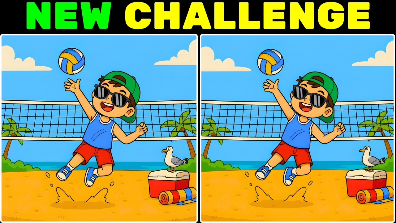 Spot the Difference Hard Puzzle 🔍 Test Your Observation Skills#spotthedifference #findthedifference