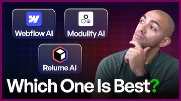 Webflow AI vs Relume AI vs Modulify AI, Which Is Best?