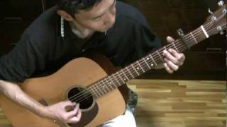 Video thumbnail of "We Shall Overcome / Guitar Instrumental"