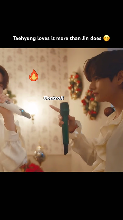 Taejin: Taehyung loves it more than Jin does 🤭 #shorts #taejin #bts #taehyung #jin #btsshorts