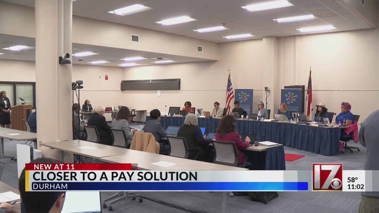 Closer to a pay solution for Durham Public School employees YouTube