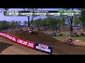 Ironman 250 Moto 2: Sexton goes down after connecting with Hampshire